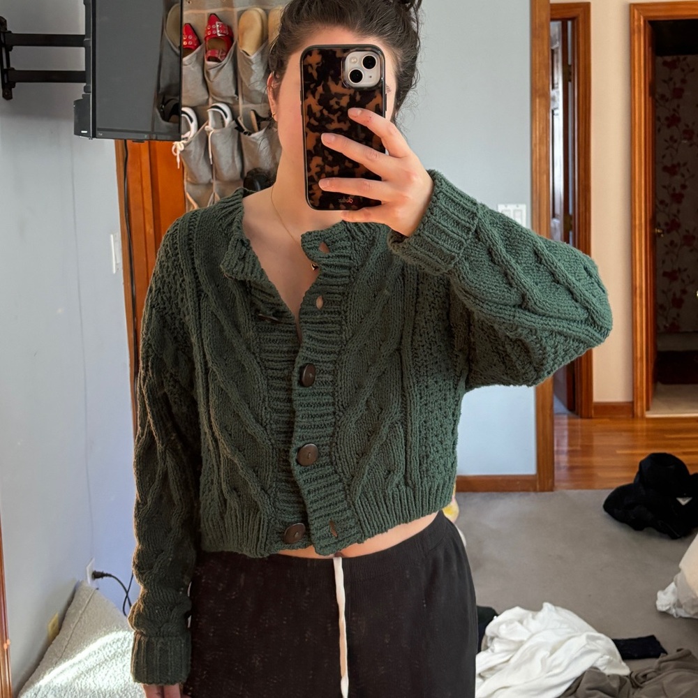 Bonfire Cable Cardi
